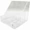 Business Source Desktop Organizer, 4 Compartments, Clear BSN11883 - alternate 1